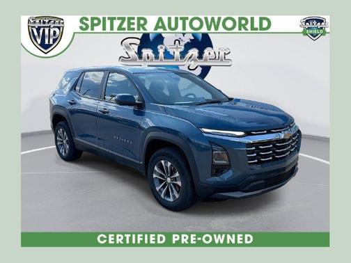 Lakeshore Blue Metallic 2025 Chevrolet Equinox LT