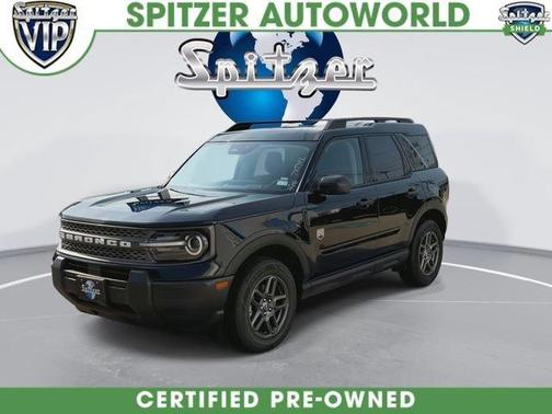Shadow Black 2025 Ford Bronco Sport Big Bend