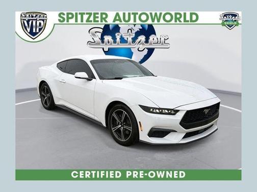 Oxford White 2025 Ford Mustang EcoBoost Premium
