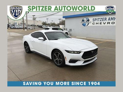 Oxford White 2025 Ford Mustang EcoBoost Premium