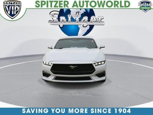 Oxford White 2025 Ford Mustang EcoBoost Premium