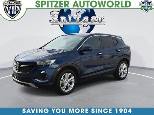 Sapphire Metallic 2023 Buick Encore GX Preferred