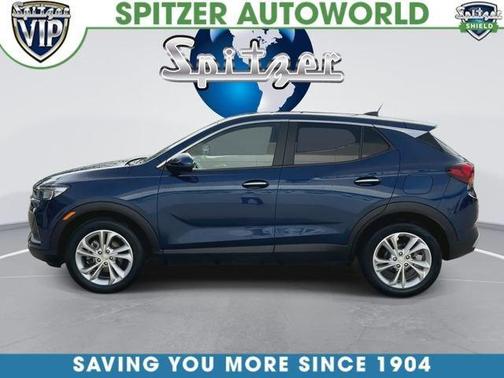 Sapphire Metallic 2023 Buick Encore GX Preferred
