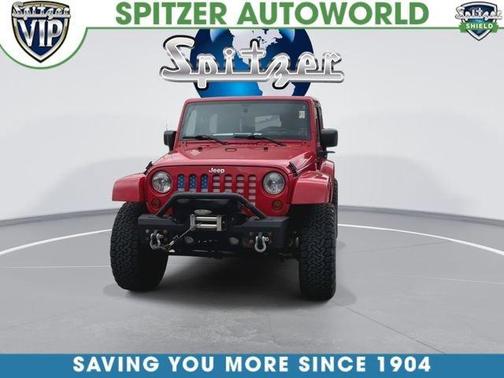 Flame Red Clearcoat 2012 Jeep Wrangler Sahara