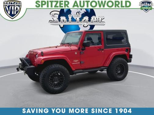 Flame Red Clearcoat 2012 Jeep Wrangler Sahara