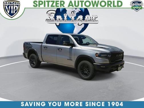 Billet Silver Metallic Clearcoat 2025 RAM 1500 Rebel