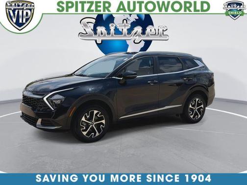 Fusion Orange 2023 Kia Sportage Hybrid EX