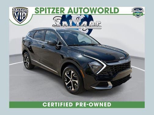Fusion Orange 2023 Kia Sportage Hybrid EX