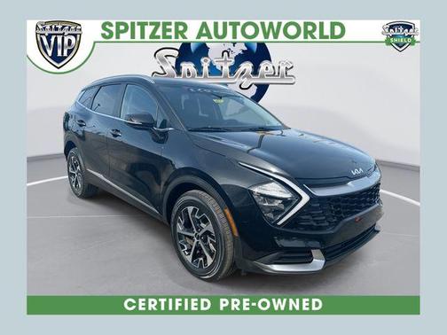 Fusion Orange 2023 Kia Sportage Hybrid EX