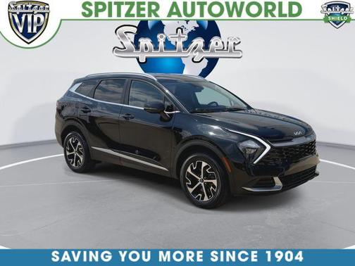 Fusion Orange 2023 Kia Sportage Hybrid EX