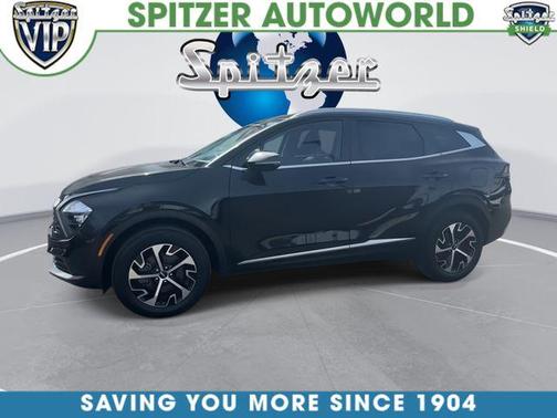 Fusion Orange 2023 Kia Sportage Hybrid EX