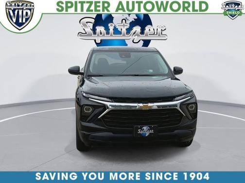 Mosaic Black Metallic 2025 Chevrolet Trailblazer LS