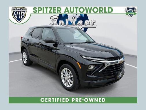 Mosaic Black Metallic 2025 Chevrolet Trailblazer LS