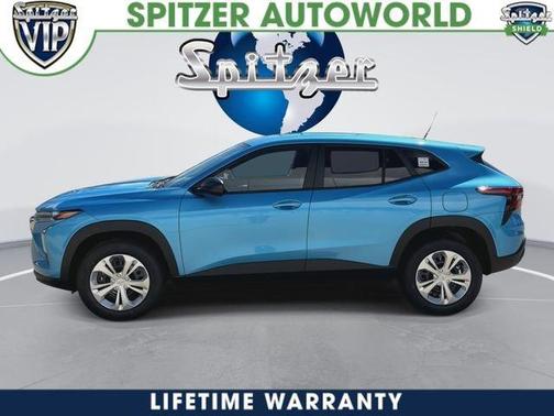 Blue 2026 Chevrolet Trax LS