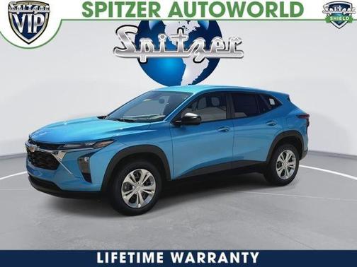 Blue 2026 Chevrolet Trax LS