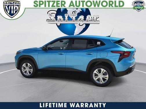 Blue 2026 Chevrolet Trax LS