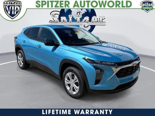 Blue 2026 Chevrolet Trax LS