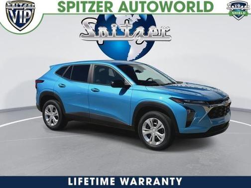 Blue 2026 Chevrolet Trax LS