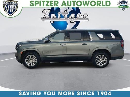 Silver Sage Metallic 2023 Chevrolet Suburban Premier