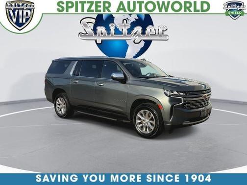 Silver Sage Metallic 2023 Chevrolet Suburban Premier