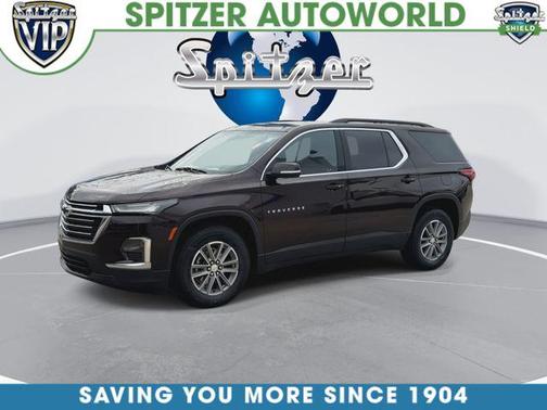 Black Cherry Metallic 2022 Chevrolet Traverse LT Cloth