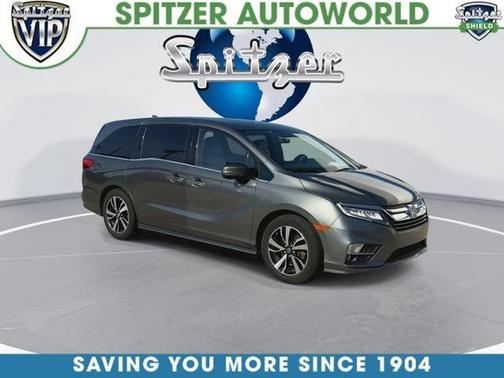Modern Steel Metallic 2018 Honda Odyssey Elite