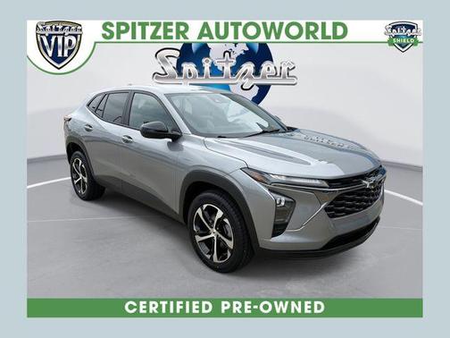 Sterling Gray Metallic 2025 Chevrolet Trax 1RS