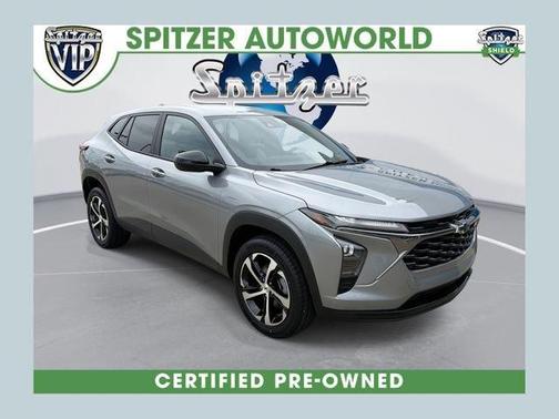 Sterling Gray Metallic 2025 Chevrolet Trax 1RS