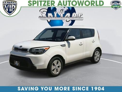 Clear White 2015 Kia Soul Base