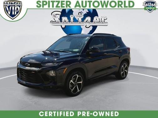Mosaic Black Metallic 2022 Chevrolet Trailblazer RS