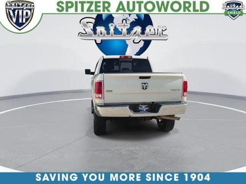 Pearl White 2018 RAM 2500 Laramie