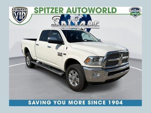 Pearl White 2018 RAM 2500 Laramie