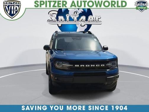 Atlas Blue Metallic 2024 Ford Bronco Sport Outer Banks