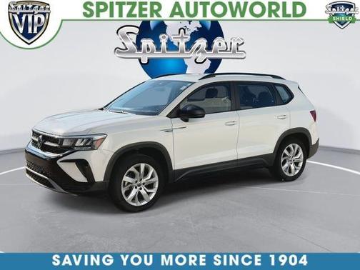 Pure White 2023 Volkswagen Taos 1.5T S