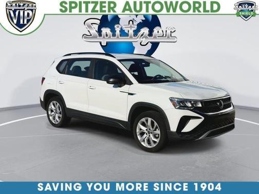 Pure White 2023 Volkswagen Taos 1.5T S