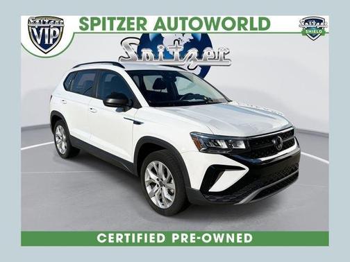 Pure White 2023 Volkswagen Taos 1.5T S