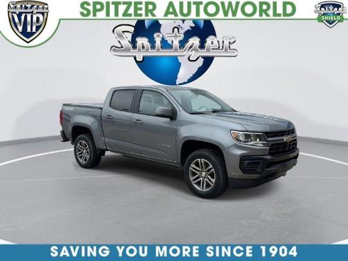 Satin Steel Metallic 2022 Chevrolet Colorado WT