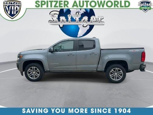 Satin Steel Metallic 2022 Chevrolet Colorado WT