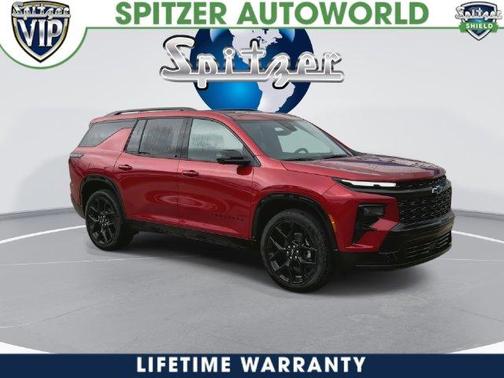 Red 2026 Chevrolet Traverse RS
