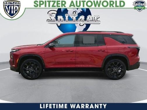 Red 2026 Chevrolet Traverse RS