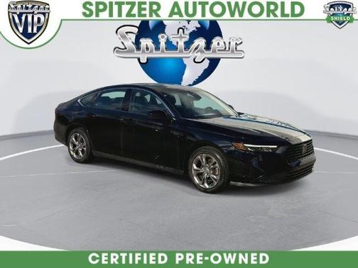 Crystal Black Pearl 2024 Honda Accord EX