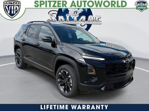 Black 2026 Chevrolet Equinox RS