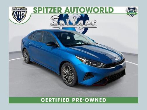 Blue 2023 Kia Forte GT-Line
