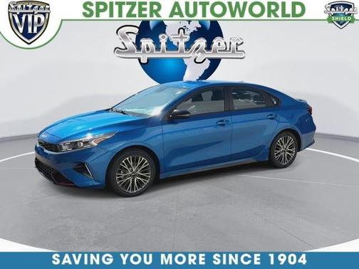 Blue 2023 Kia Forte GT-Line