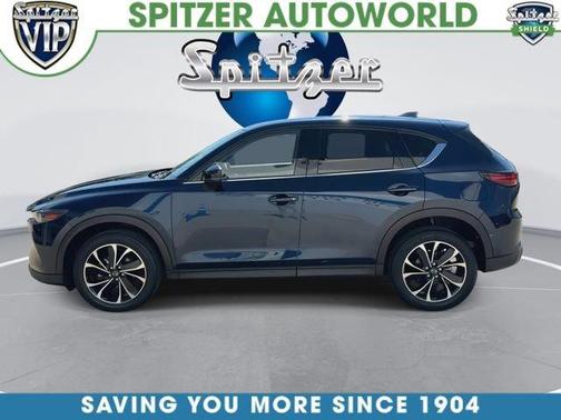 Deep Crystal Blue Mica 2023 Mazda CX-5 Premium Plus
