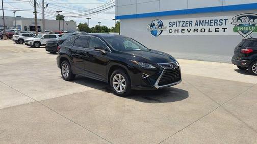 Obsidian Black 2017 Lexus RX 350 350