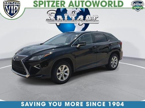 Obsidian Black 2017 Lexus RX 350 350