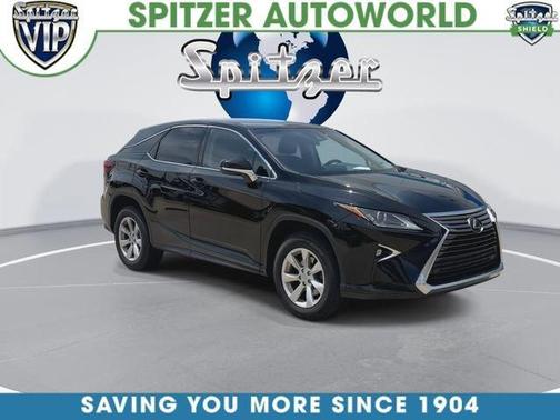 Obsidian Black 2017 Lexus RX 350 350