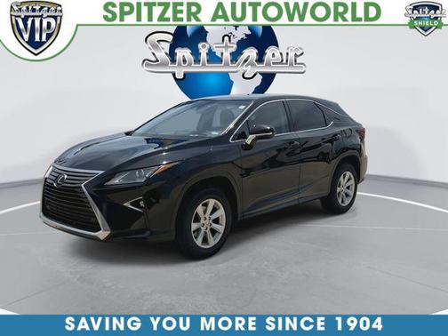 Obsidian Black 2017 Lexus RX 350 350