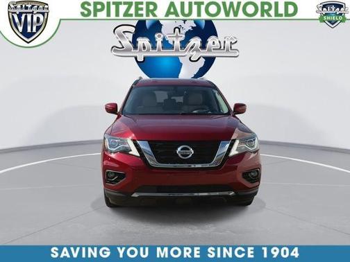 Scarlet Ember 2018 Nissan Pathfinder SV